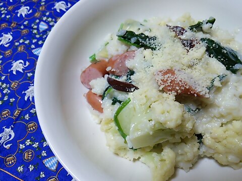 余ったご飯で！ミルクリゾット♪